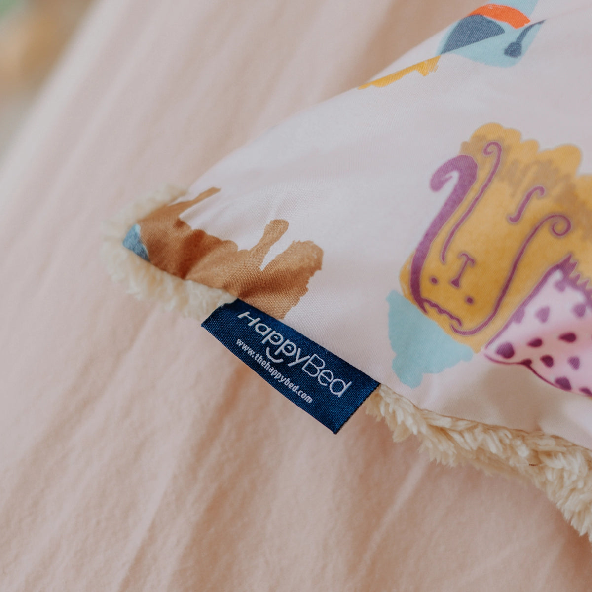 Taies d’oreiller| Enfants| Teddy sherpa| Doodled Dogs