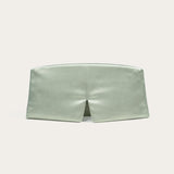 HappyBed Slaapmasker set van 2 olijfgroene zijden slaapmaskers met verstelbare klittenbandsluiting voor huidvriendelijke en anti-aging nachtelijke huidverzorging
