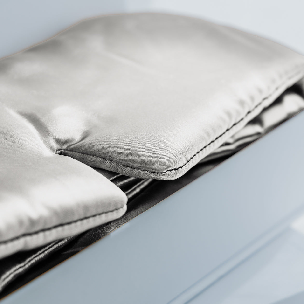 HappyBed Schlafmaske | perlgrau | Set mit 2