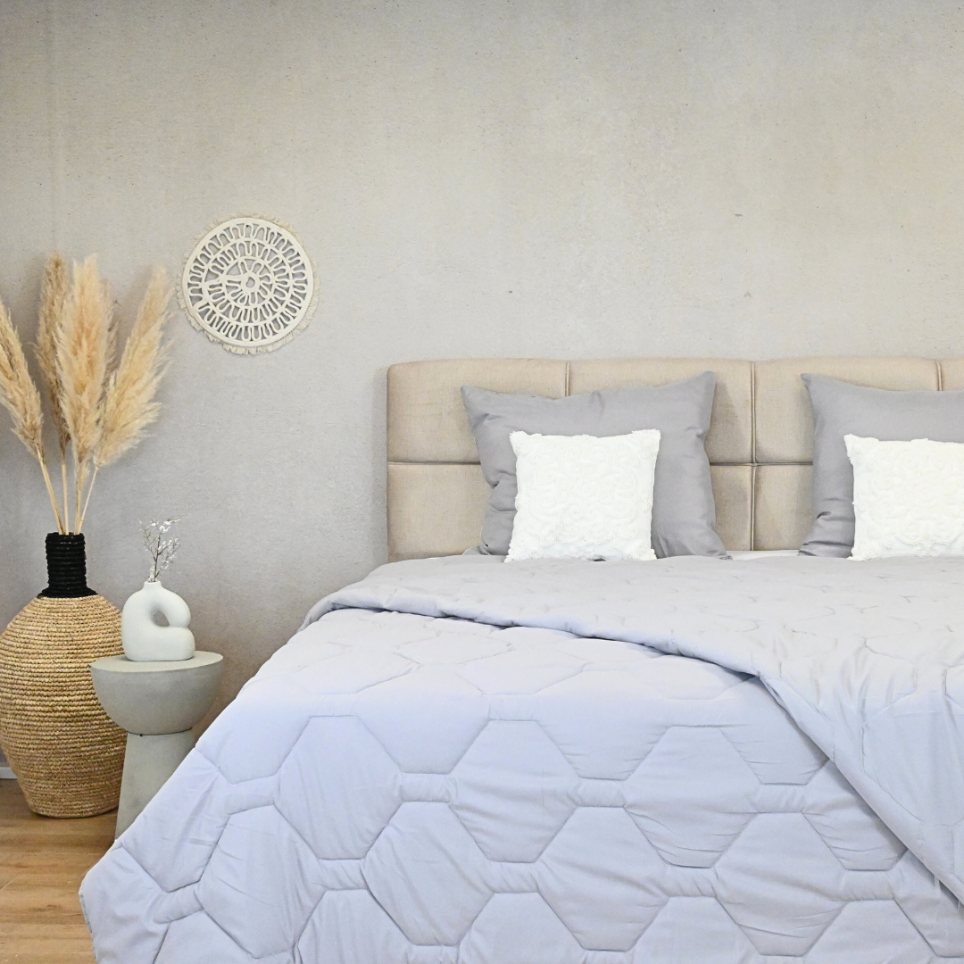 HappyBed Grey Anpassbare 4Jahreszeiten Bettdecke ohne Bezug HappyBed