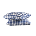 HappyBed | Juego de fundas de almohada Tartan 2 piezas - 60x70cm - 100% Microfibra