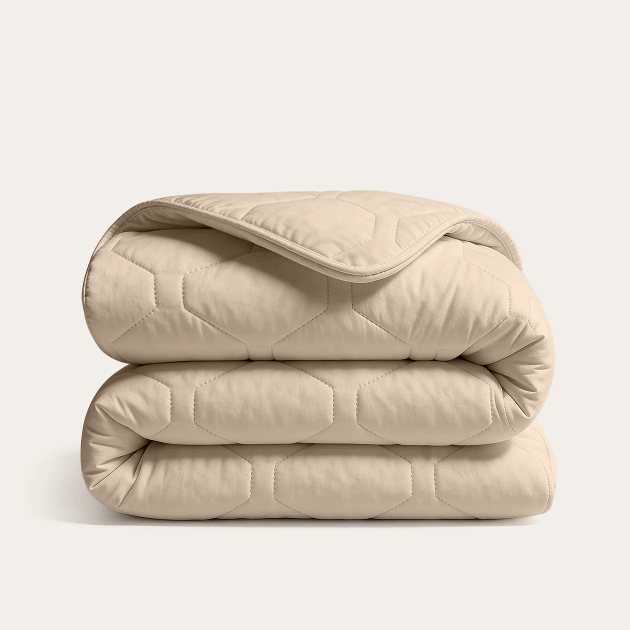 HappyBed Couette | Taupe | Pour toute l’année - SKU: 8720726859257
