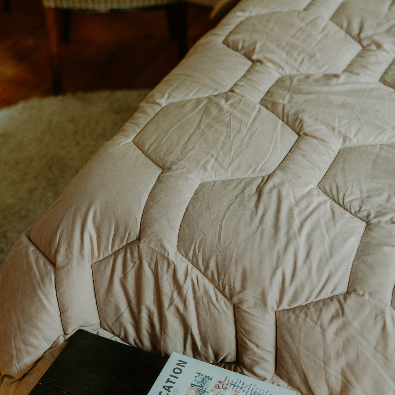 Vaskbart All Season-dyne | Premium percale | Taupe