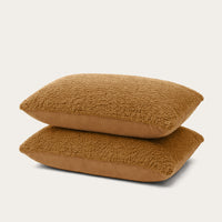 HappyBed Kussensloop | Teddy Bronze Brown | Set van 2