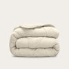 HappyBed Couette | Teddy blanc crème | Toutes saisons