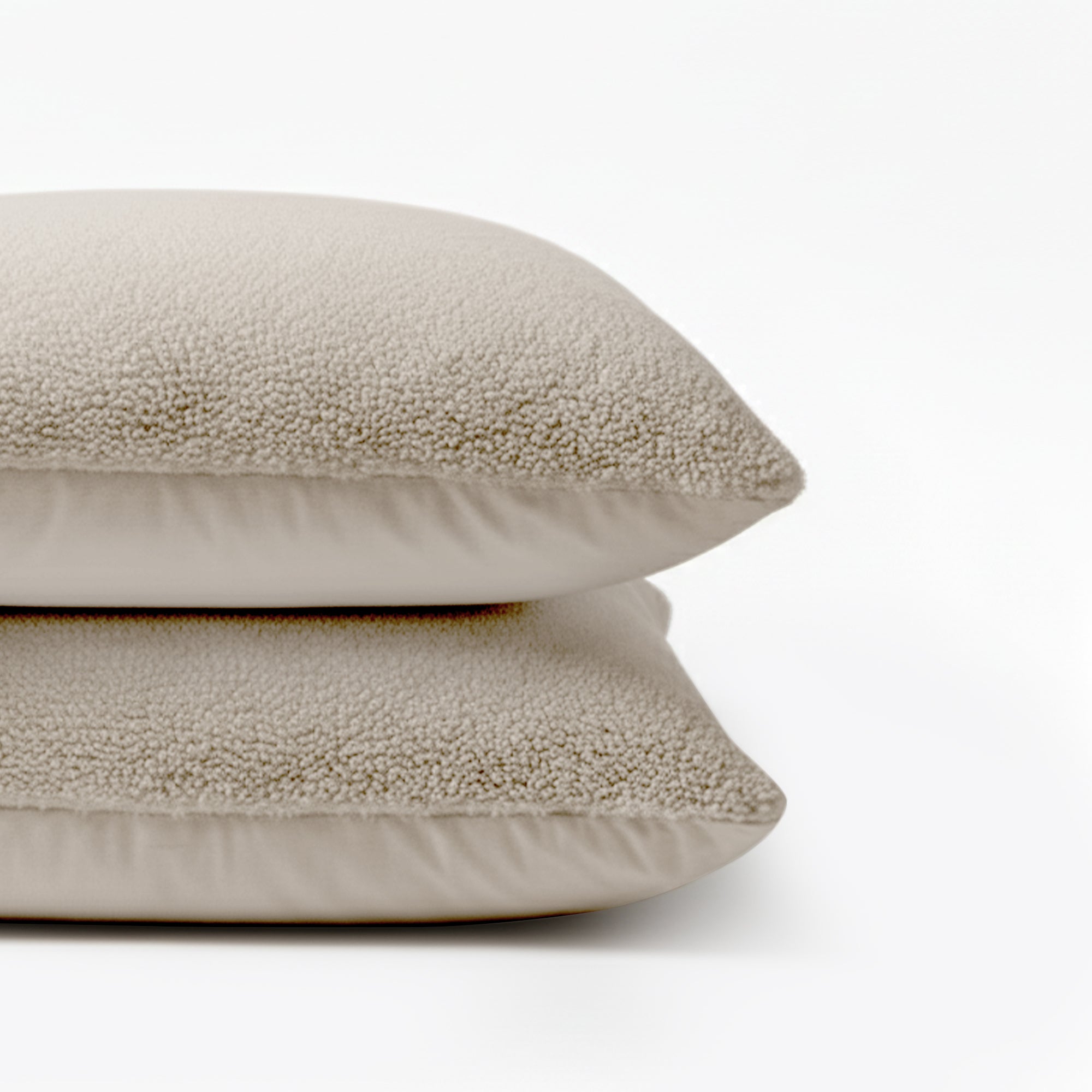 HappyBed Pillowcase | Teddy Taupe | Set of 2