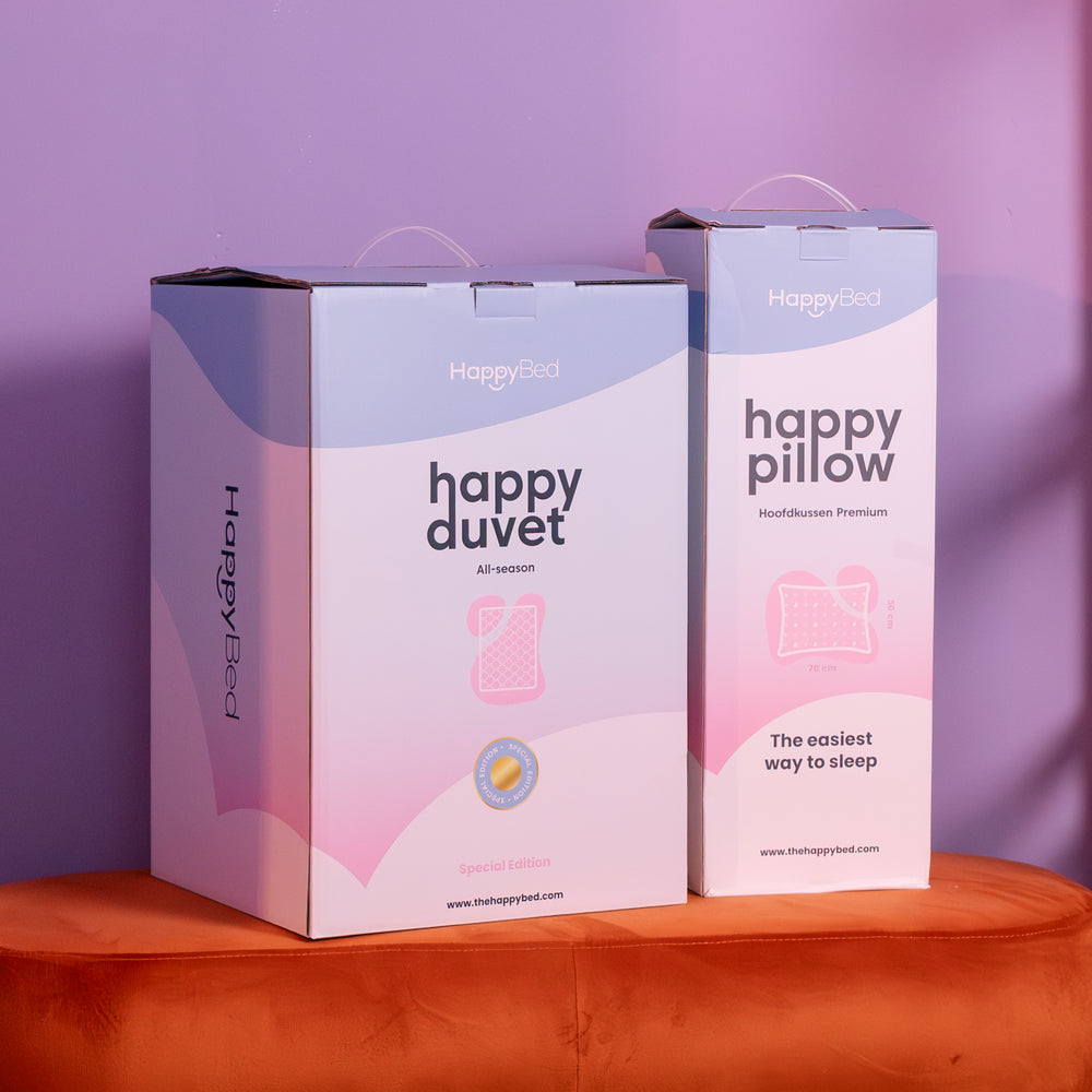 HappyBed Jersey dekbed - Zacht, hypoallergeen en perfect voor elk seizoen