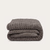 HappyBed Duvet | Teddy Rib Dark Gray | For All Seasons