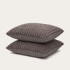 HappyBed Pillowcase | Teddy Plush Dark Green | Set of 2