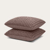 HappyBed Pillowcase | Teddy Plush Dark Green | Set of 2