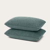 HappyBed Pillowcase | Teddy Sagebrush Green | Set of 2