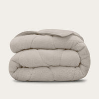 HappyBed Duvet | Teddy Taupe | For the whole year