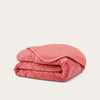 HappyBed Duvet Teddy | Velvet Old Pink | For year-round use