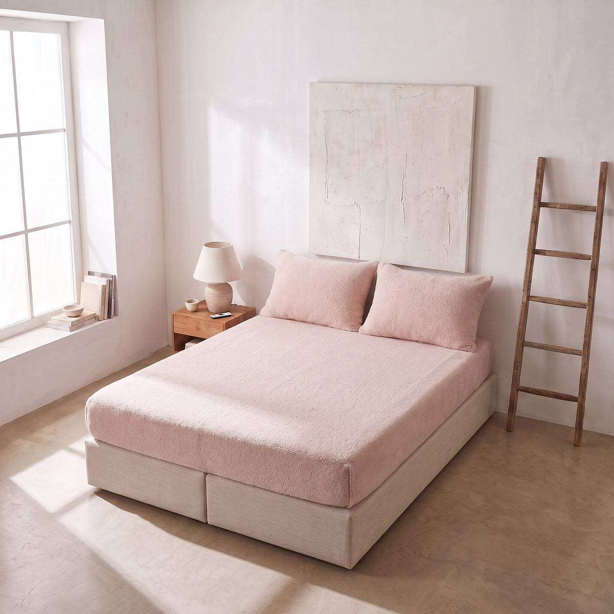 Drap-housse | Teddy | Vieux rose