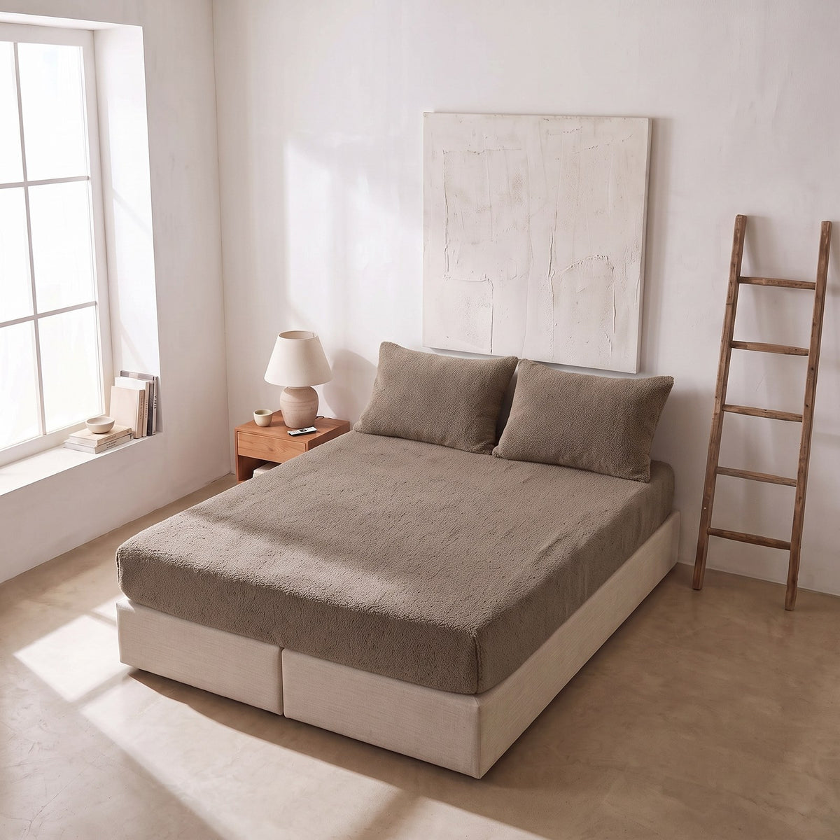 Drap-housse | Teddy | Taupe