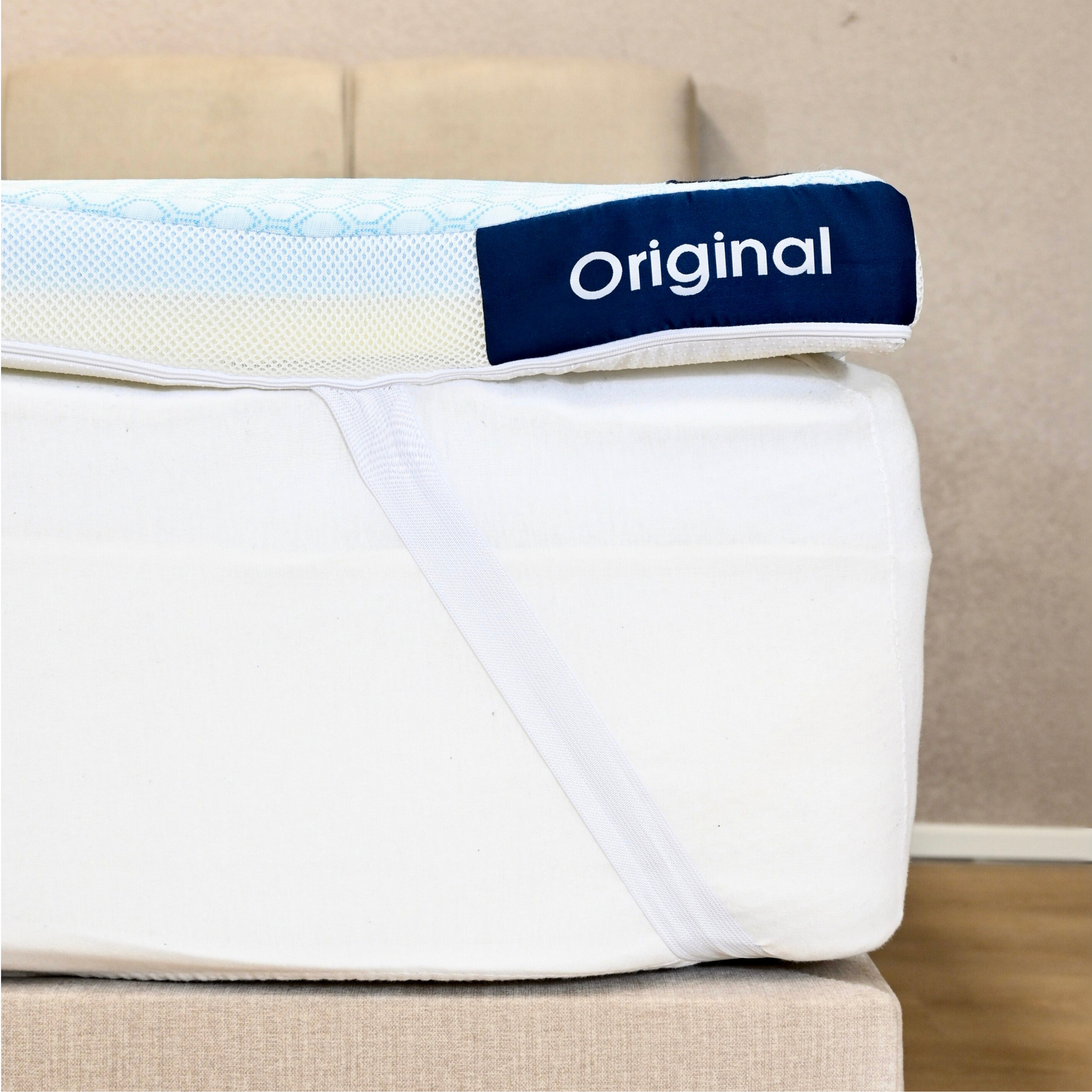 HappyBed Original Topper – Adjustable comfort with 2 firmness levels