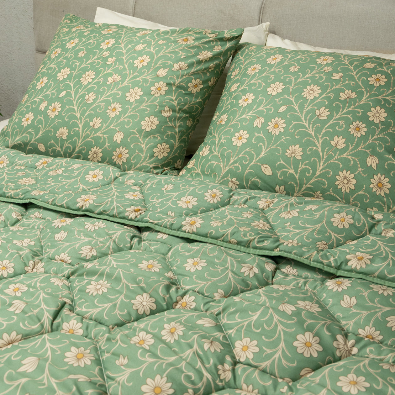 HappyBed Traditional Flowers - Ganzjahresdecke