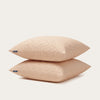 HappyBed Pillowcase | Tufted Soft Peach | Set of 2
