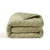 Wasbaar All Season Dekbed | Teddy | Velvet | Sage Green