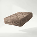 Drap housse pour surmatelas | Teddy Velvet | Brun