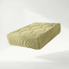 Drap housse pour surmatelas | Teddy Velvet | Vert sauge