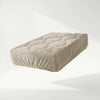 Drap housse pour surmatelas | Teddy Velvet | Taupe