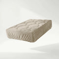 Drap housse pour surmatelas | Teddy Velvet | Taupe