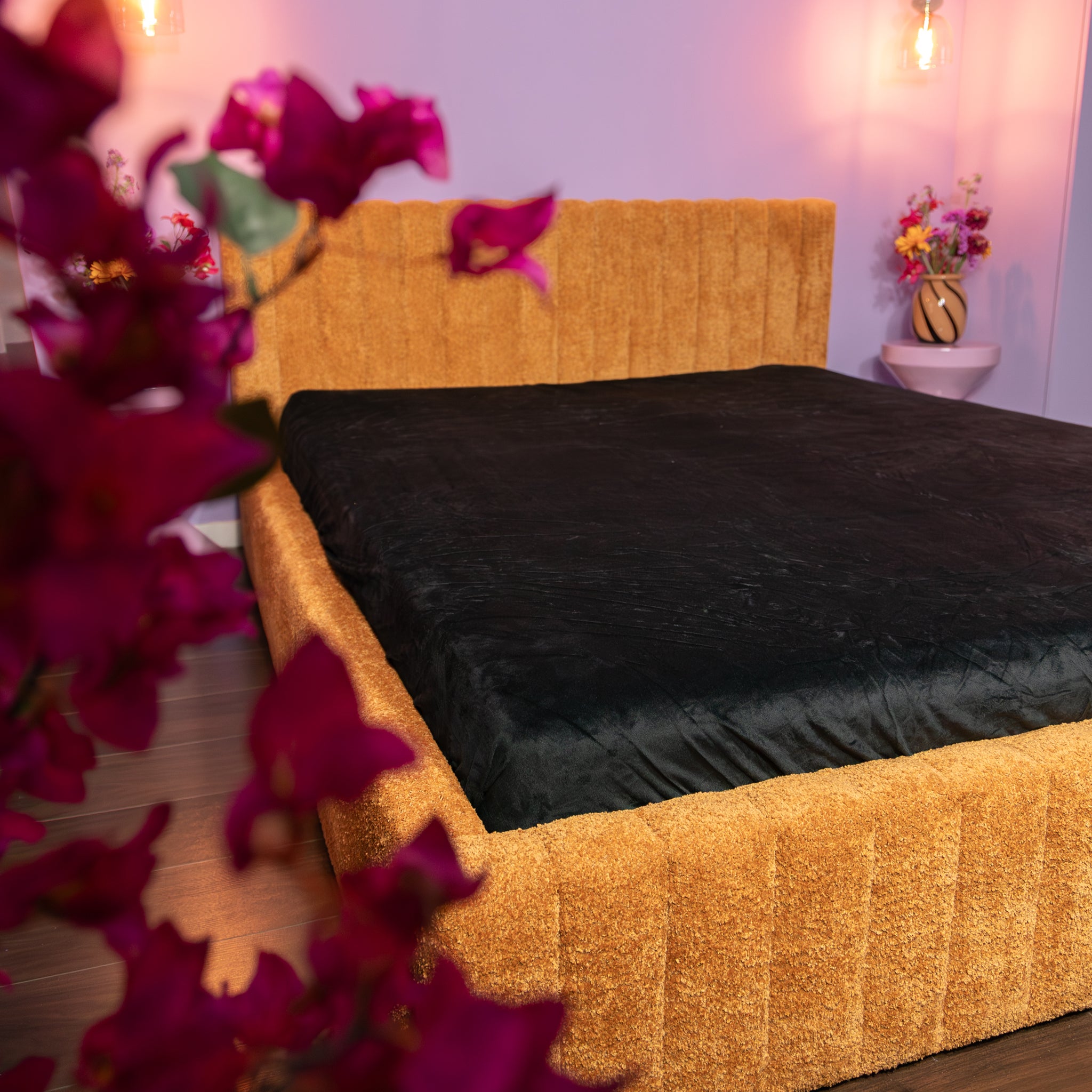 HappyBed Fitted Sheet | Velvet Taupe