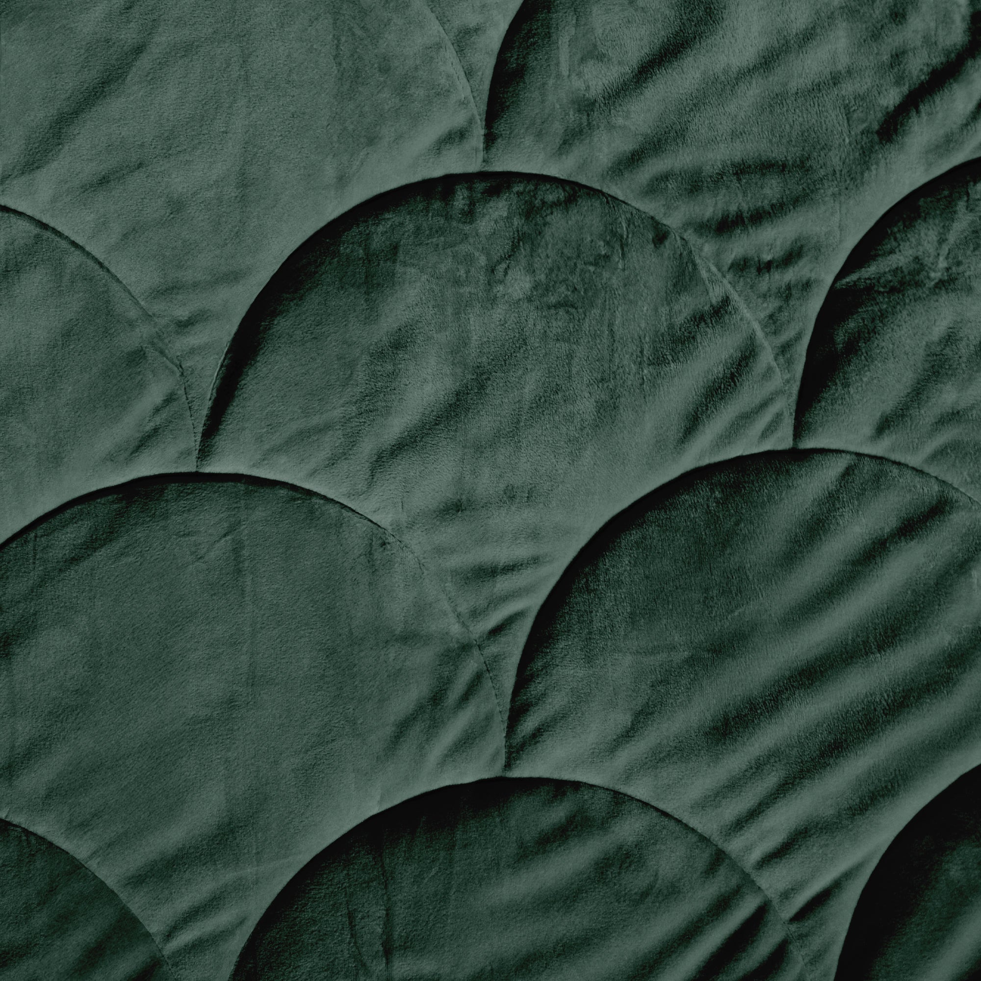 HappyBed Velvet Dark Green - Duvet for all seasons (Pre-order shipping on 6 November)