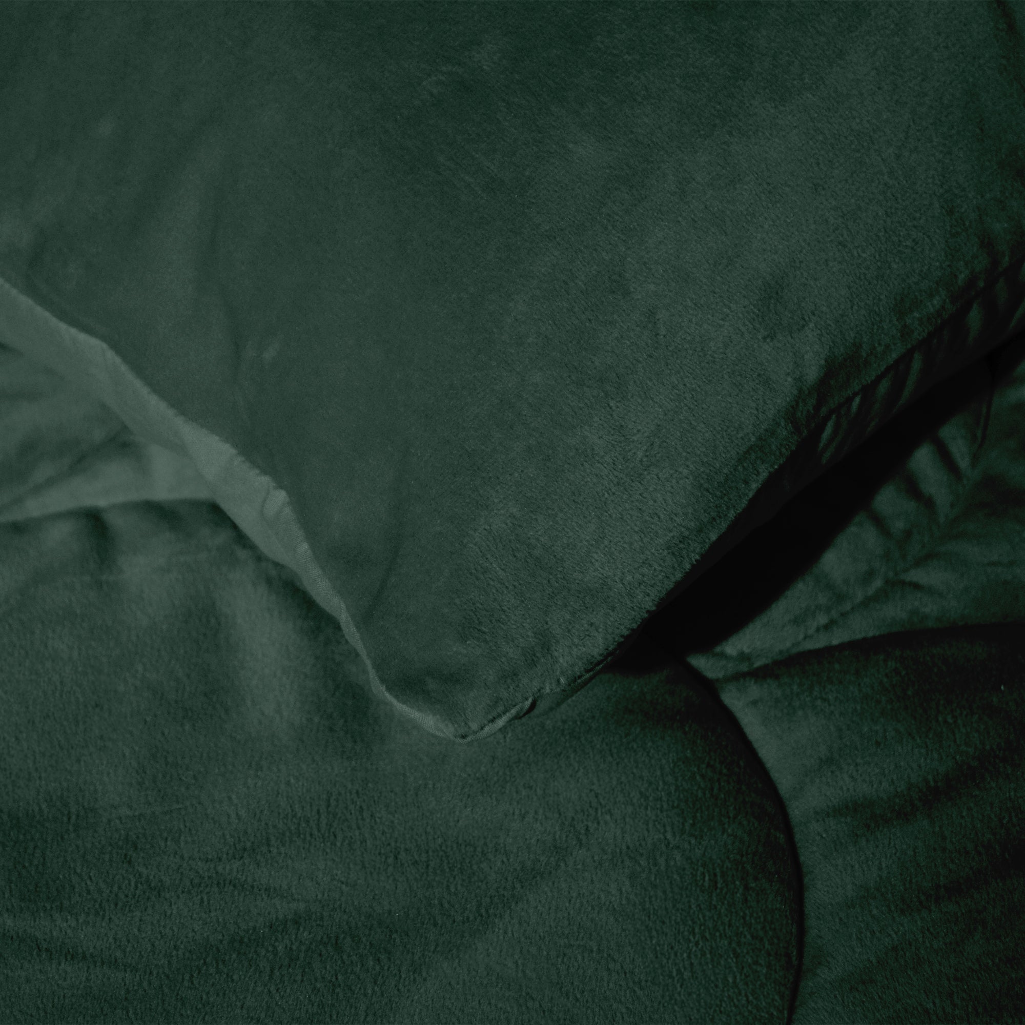 HappyBed | Dark Green - Kissenbezug Set 2 Stück (Vorbestellung Versand am 6. November)