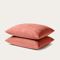 HappyBed Pillowcase | Teddy Velvet Old Pink | Set of 2