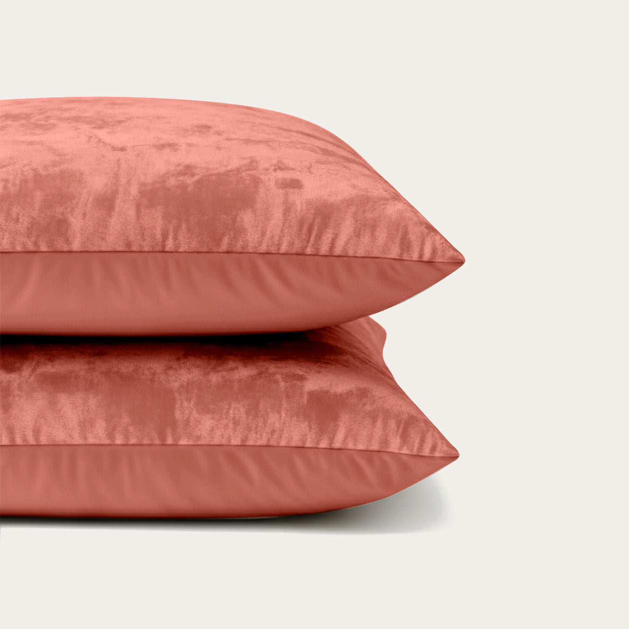 HappyBed Pillowcase | Teddy Velvet Old Pink | Set of 2