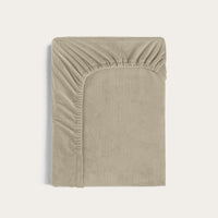 HappyBed Fitted Sheet | Velvet Taupe