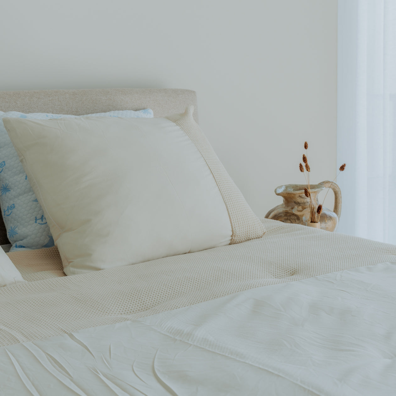 HappyBed Couette | Wafel Sable | Pour toute l’année