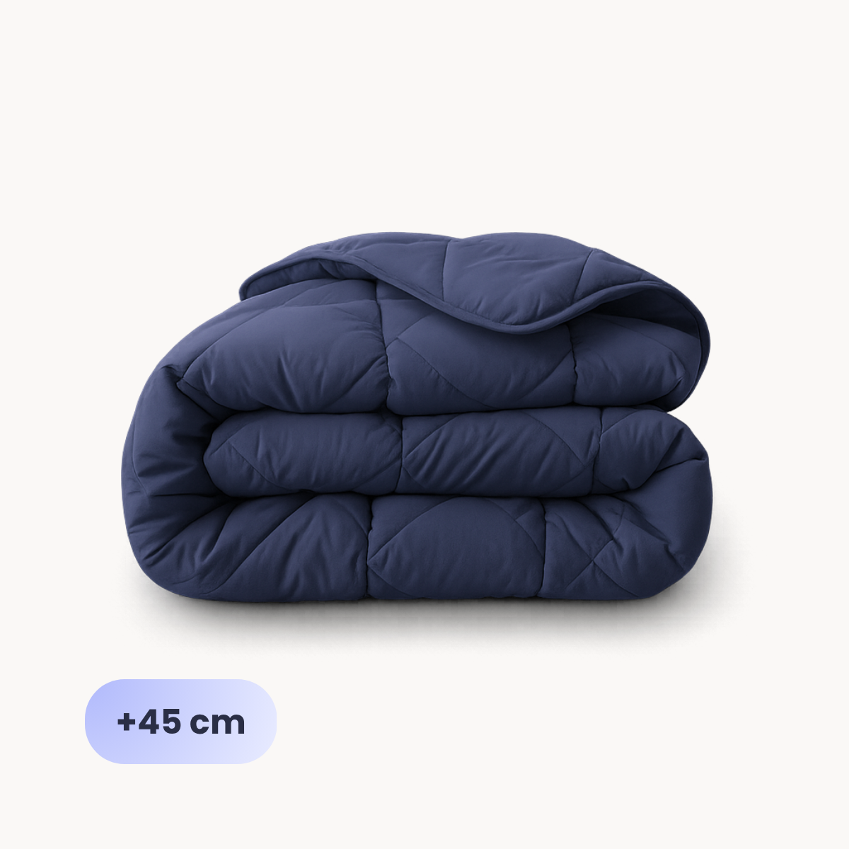 HappyBed Dark blue - All-season duvet + tuck-in flap - SKU: 8721001725373