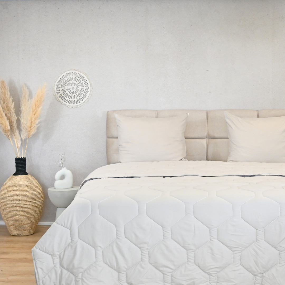 HappyBed Taupe - Dekbed voor het hele jaar - SKU: 8720726859257