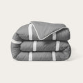 HappyBed waschbare Sommerdecke | Belüftung | Grau
