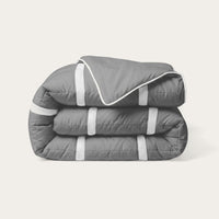 HappyBed waschbare Sommerdecke | Belüftung | Grau