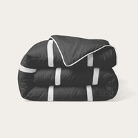 HappyBed waschbare Sommerdecke | Belüftung | Schwarz